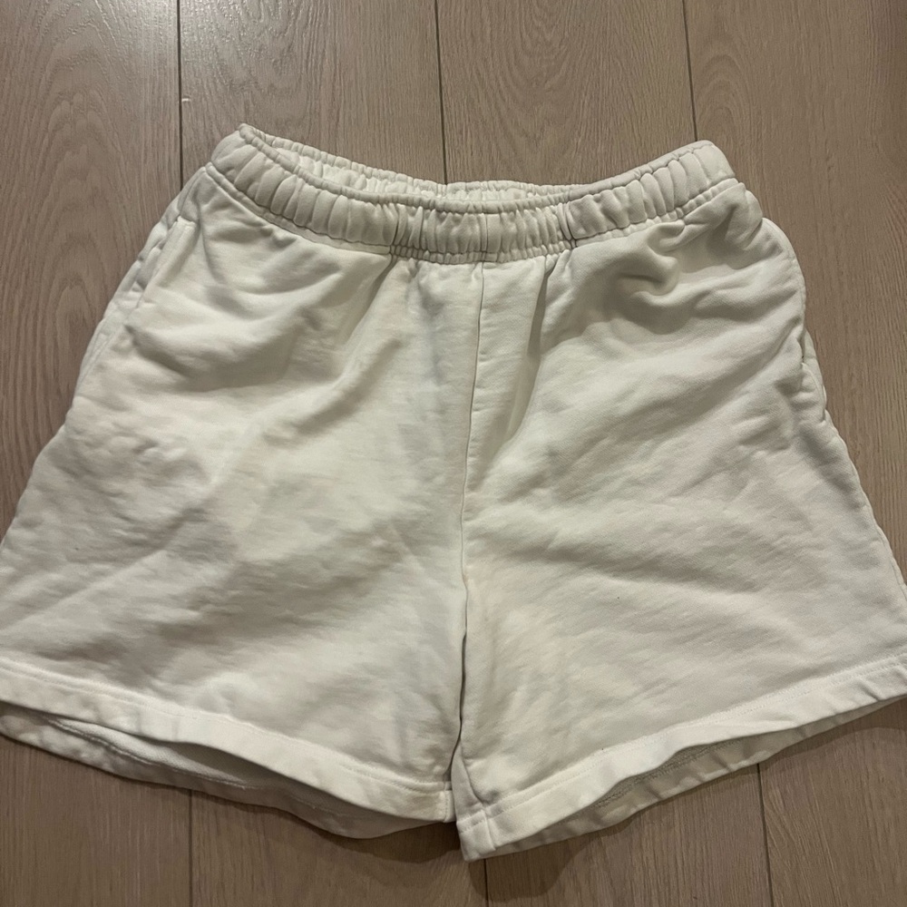 Women's Cream Shorts